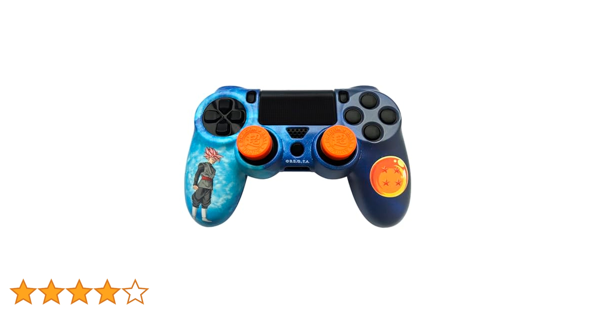 (未使用･未開封品)FR-TEC / Blade PS4 ドラゴンボール超 コンボパック 超サイヤ人ゴッドSSデザイン DUALSHOCK?4専用カバー&グリップ&LEDステッカー 3種類セット Amazon | FR-TEC / Blade PS4 ドラゴンボール超 コンボパック 超